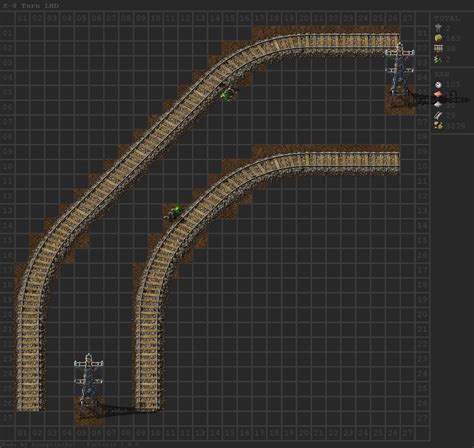 All 2 and 4 lane intersections are derived from a 4-lane + (4-way intersection). . Factorio modular rail system